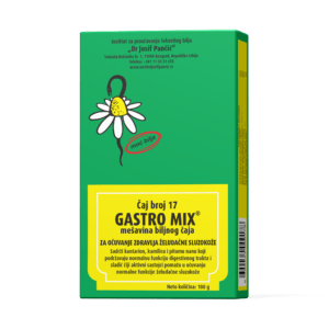 ČAJ GASTRO MIX – mješavina biljnog čaja za očuvanje zdravlja želudačne sluzokože 100g (Čaj broj 17)