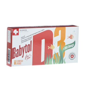 BABYTOL D3+ DHA OMEGA kapsule a30