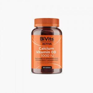 BIVITS Kalcijum + Vitamin D3 1000IU tablete a60