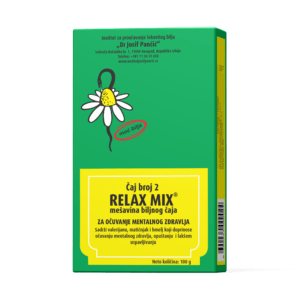 ČAJ RELAX MIX – mešavina biljnog čaja za očuvanje mentalnog zdravlja (Čaj broj 2) 100g