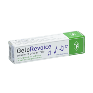 Gelorevoice pastile za grlo i ždrijelo crni ribiz +mentol 20pastila