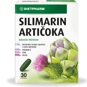 Silimarin Artičoka kapsule a30 Dietpharm