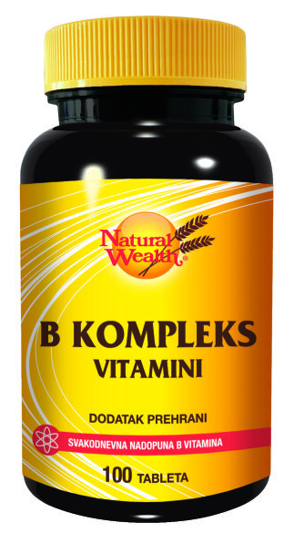 NW B kompleks vitamini tablete a100