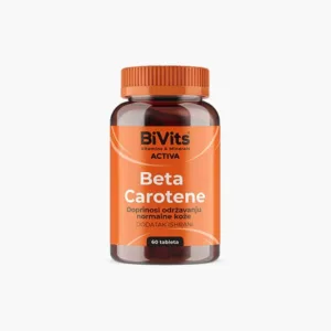 BIVITS Beta carotene tablete a60