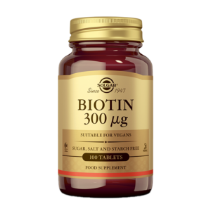 SOLGAR Biotin 300µg tablete a100