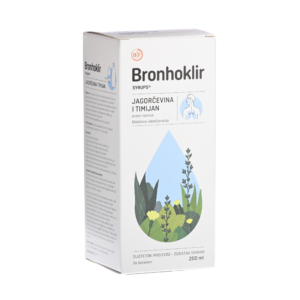 BRONHOKLIR SIRUP ZA ISKAŠLJAVANJE 200ml