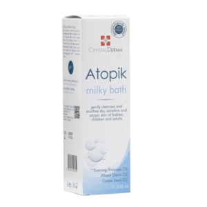 CrystalDerma Atopik mliječna kupka 200 ml