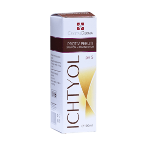 CrystalDerma Ichtyol šampon + regenerator 100ml