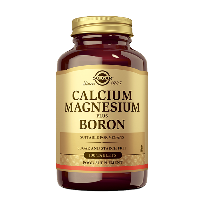 SOLGAR Calcium Magnesium plus Boron tablete a100