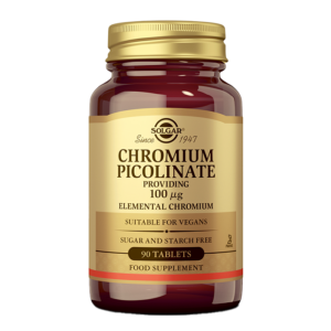 SOLGAR Chromium Picolinate 100µg tablete a90