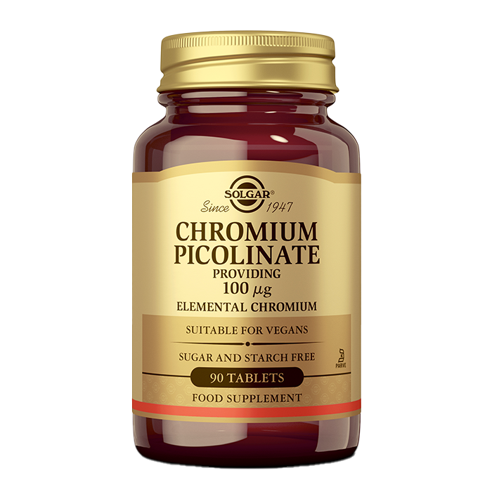 SOLGAR Chromium Picolinate 100µg tablete a90
