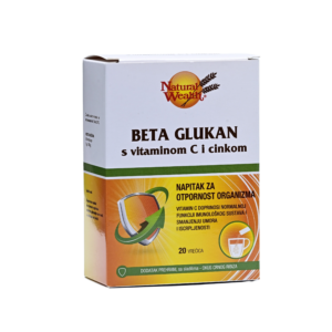 BETA GLUCAN +VIT+C+ZN kesice a 20(cijena jedne kesice)