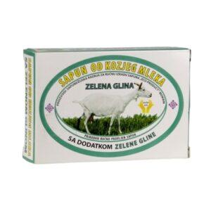 SAPUN OD KOZIJEG MLIJEKA+ ZELENA GLINA