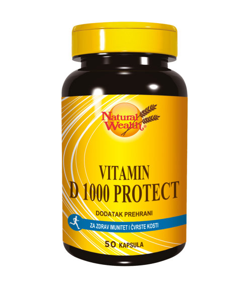 NW Vitamin D 1000 protect kapsule a50