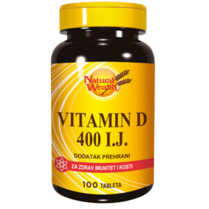 NW Vitamin D 400 I.J. tablete a100