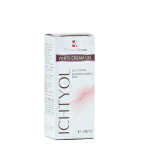 CrystalDerma Ichtyol White krem gel 30ml