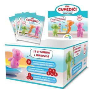 GUMEDIĆI multivitaminske bombone ( 3 bombone u pakovanju)