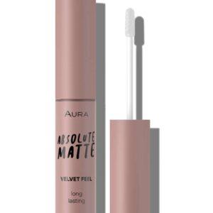 AURA tečnii ruž za usne Absolute Matte – 635 Lips on You 7ml