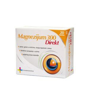 MAGNEZIJUM 300 direkt kesice a20 ( cijena jedne kesice)