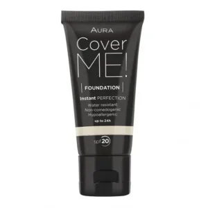 AURA tečni puder Cover me – 102 Ivory 30ml