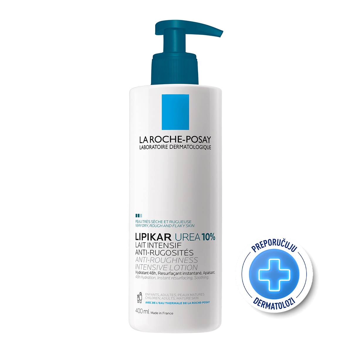 LA ROCHE-POSAY Lipikar Urea 10% losion 400ml