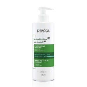VICHY DERCOS šampon protiv peruti normalna do masna kosa 390ml
