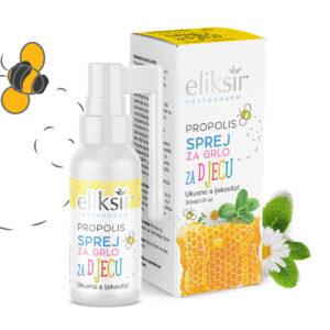 ELIKSIR-Propolis sprej za grlo djeca 30ml