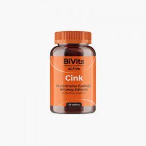 BiVits Cink 10mg tablete  a60