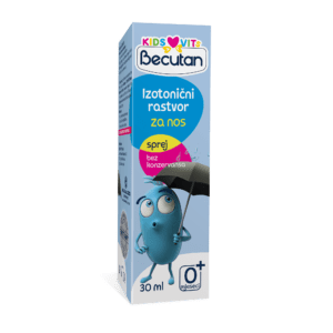 BECUTAN Kids Vits izotonična otopina za nos 30ml za novorođenčad i dojenčad