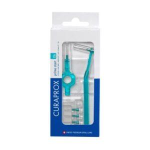 CURAPROX CPS 06 PRIME START interdentalna cetkica 5 kom + 1 držac UHS 409 + 1 držac UHS 470