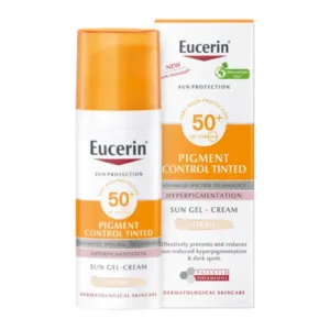 EUCERIN SUN pigment control tonirana svijetla krema za lice SPF50 50ml