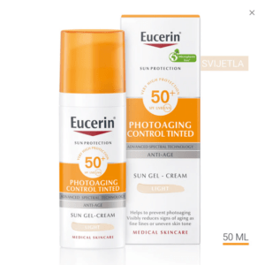 EUCERIN SUN tonirana krema svijetla nijansa SPF50+ 50ml