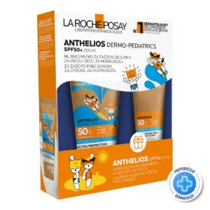 La Roche-Posay Anthelios dermo pediatrics losion SPF50 200 ml + GRATIS Anthelios mlijeko SPF50+ 75ml
