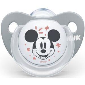 NUK varalica silikonska 6-18m (sa kutijicom) Mickey Mous