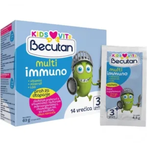 BECUTAN Kids Vits Multi Immuno kesice a14 ( cijena jedne kesice)