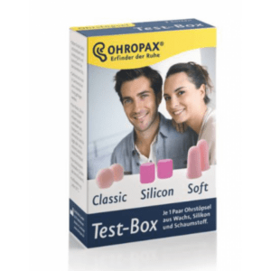 ČEPIĆI ZA USI Test-Box 3 vrste čepića za uši