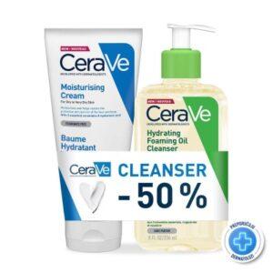CeraVe set Hidratanta krema 177ml + CeraVe Hidratantno ulje za čišćenje 236ml