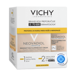 Vichy Set Neovadiol Menopause dnevna krema za suhu kožu 50ml + krema za područje oko očiju 15ml (-50%) PROMO