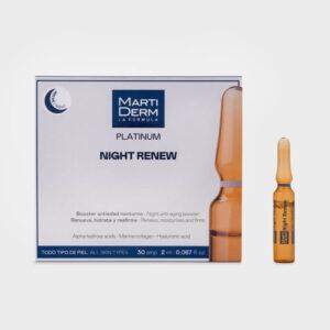 MartiDerm Night Renew Platinum a30 ampula ( cijena jedne ampule)