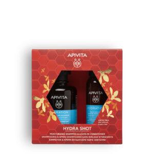 APIVITA set za hidrataciju kose ( šampon sa hijaluronskom kiselinom 250ml+regenerator za sve tipovekose bez ispiranja 100ml)