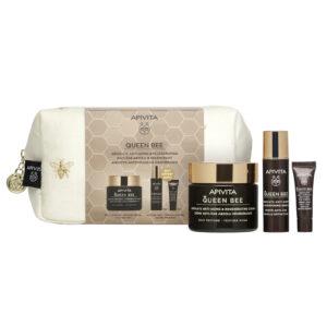 APIVITA set QUEEN BEE ( bogata krema50ml+serum 10ml+krem oko očiju 2ml)