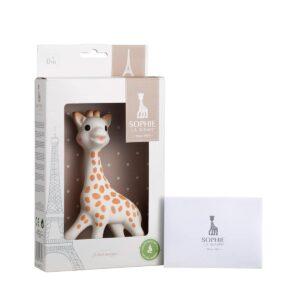 SOPHIE la girafe glodalica, Prvi prsten za zube od 100% prirodne gume.
