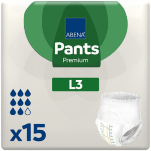 ABENA Pants Premium L3  pelene-gaćice za inkontinenciju 15/1 (100-140cm)