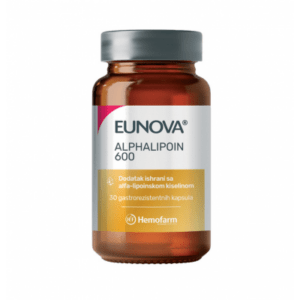 EUNOVA Alphalipoin  600mg  30 kapsula