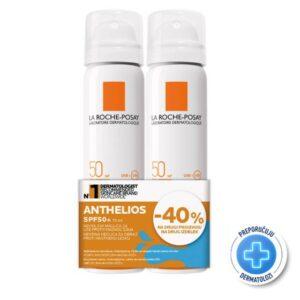 La Roche-Posay anthelios nevidljiva maglica SPF50 2x75ml-40%na drugi