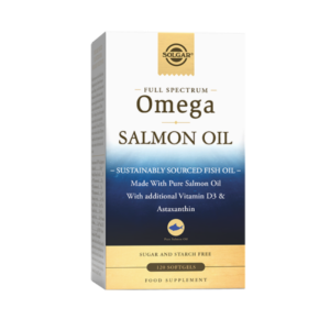 SOLGAR Full Spectrum Omega Salmon Oil kapsule a120
