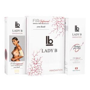 LADY B fir komplet rukavi cream one size + krema 200ml