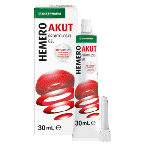 Hemero AKUT proktološki gel 30ml Dietpharm