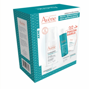 AVENE set Cleanance Comedomed koncentrat protiv nepravilnosti 30ml + AVENE Cleanance gel za čišćenje 100ml+ piling 2ml