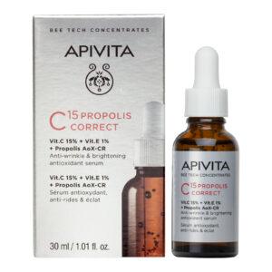 APIVITA C15  propolis corretct serum 30 ml